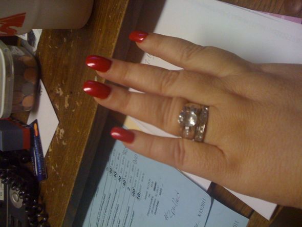 size 9 finger, 1.5 round solitaire??? :  wedding ring post ering porn 9 1 size full figured 1 round stone solitaire Just The Ring