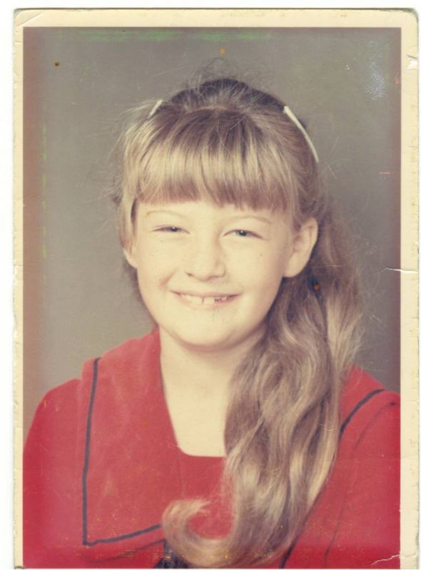 just for fun post pix at least 30 years apart : wedding then and now 40 2 Long Hair 10 Year Old