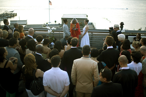 Ceremony on the Hudson River