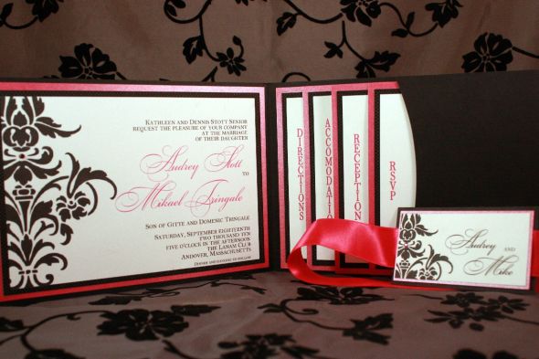 September Brides- Share your invitations! :  wedding Aud4