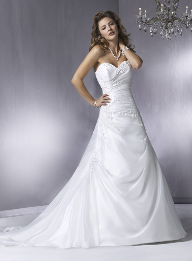 Have my dress! Now which veil? :  wedding veil mantilla Harriet