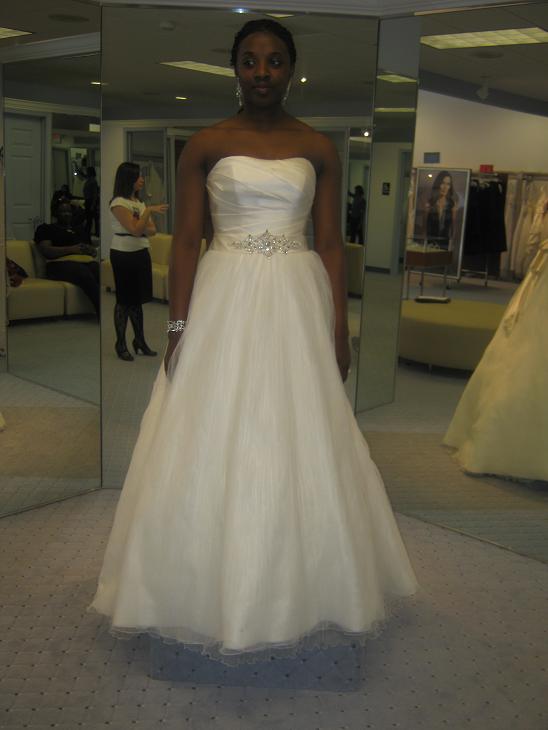 Any real Alfred Angelo Brides? :  wedding AA 2112 Front