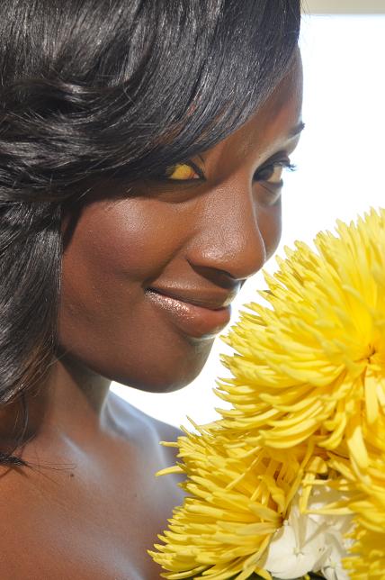African American Brides! Show Off Your Wedding Pics! : wedding aa brides african american black brides brown skin hairstyles BrideBeforeWedding
