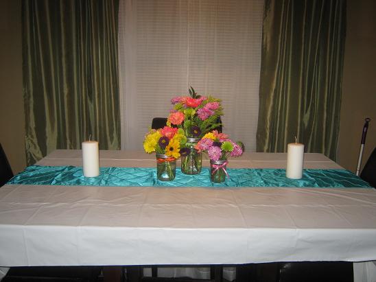 Calling all bees who have used or will use wood slabs...... :  wedding Mason Jar 1