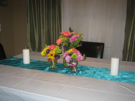Calling all bees who have used or will use wood slabs...... :  wedding Mason Jar 3