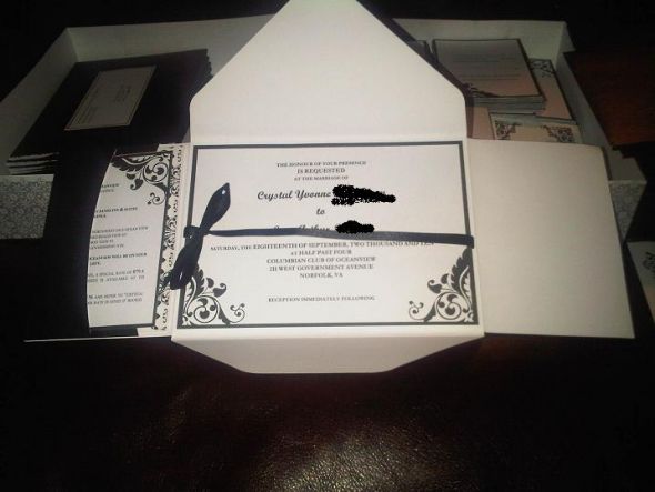 Anyone using Michaels Brides Invitations :  wedding Michaels Invite1