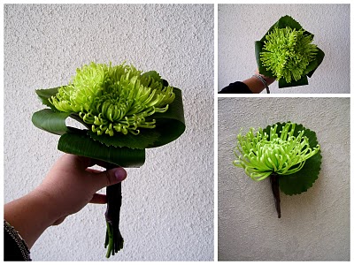 Help Please....what are these leaves called? : wedding Spider Mum Bouquet And Bouts