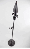 want shepherds hook, but have patio not grass? :  wedding Stanchion2