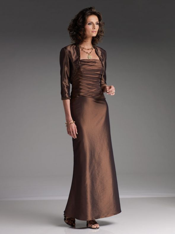 Gorgeous Chocolate MOB Dress wedding mob mother of the bride decorations 