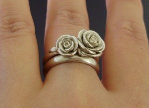 Is this (no gemstone) ring worth $1700?! :  wedding rose bridal set etsy untraditional e ring Il 570xN.273525229