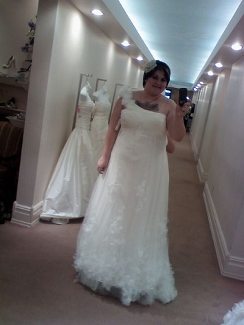 Post the first dress you ever tried, the runner up dress, and THE dress! : wedding dress d1170 essence of australia Tirso