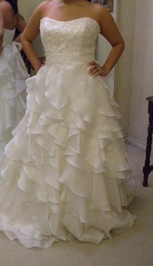 Fab dress with flowy ruffled skirt pics NEEDED. Im looking for the perfect one! : wedding dress dresses ruffles flowy gown 46925 10100321331860250 7908152 64587989 975993 N
