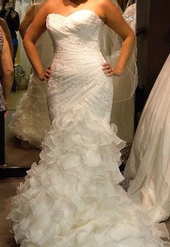 Fab dress with flowy ruffled skirt pics NEEDED. Im looking for the perfect one! : wedding dress dresses ruffles flowy gown 61075 10100321333137690 7908152 64588057 7175620 N