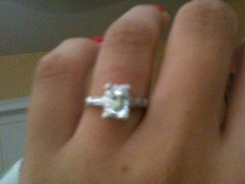I'm ENGAGED! :  wedding My Ring