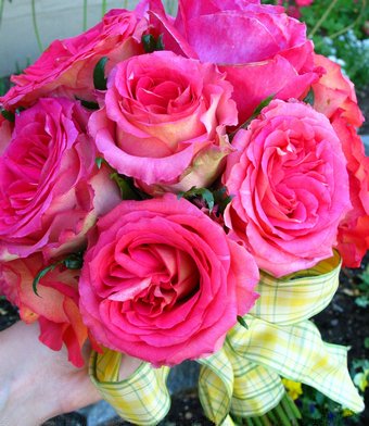 Peony Bouquets wedding flowers peony Wedding Flower Bridal Bouquet Pink 4