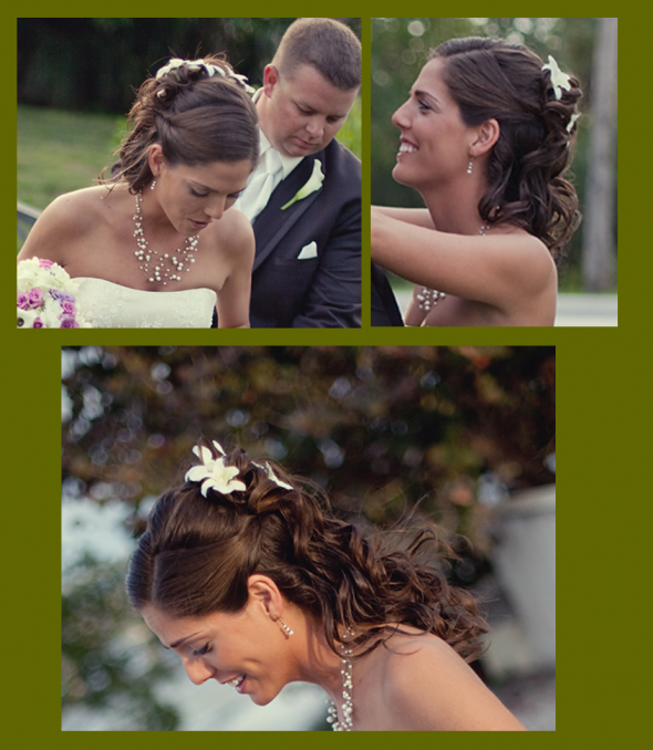 Updos and Half-Up For the Bang-Less Ladies?!? :  wedding bangs updo hair inspiration half up half down wedding hair beauty hair trial Hairstyle 2