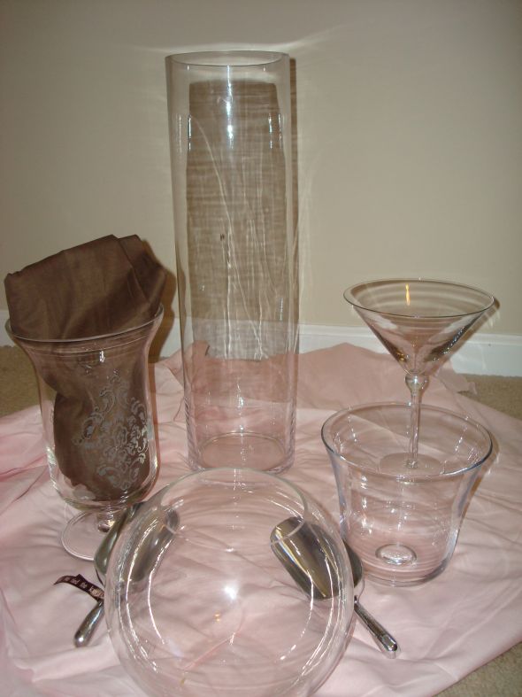 Glass jars for candy bar : wedding Jars