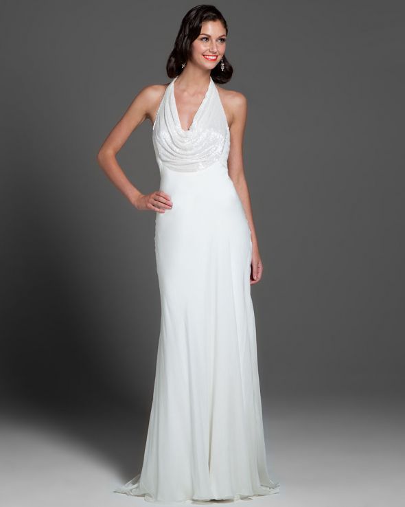 Rue La La has had some great wedding-y items on sale lately! :  wedding dress gown rehearsal shower rue lala ruelala Dress1