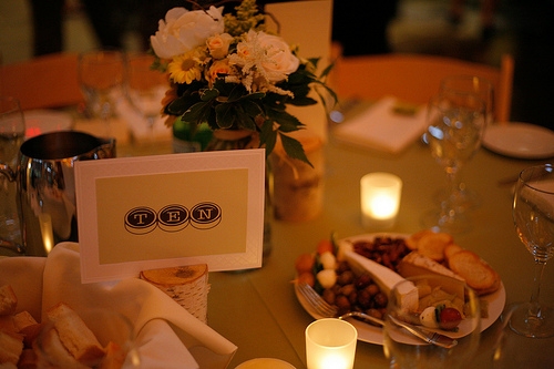 Some of my favs! :  wedding Table 1