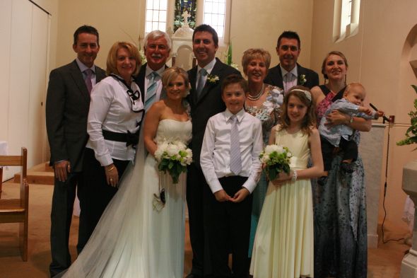 Our professional pics are in (Very Pic Heavy) :  wedding IMG 0372
