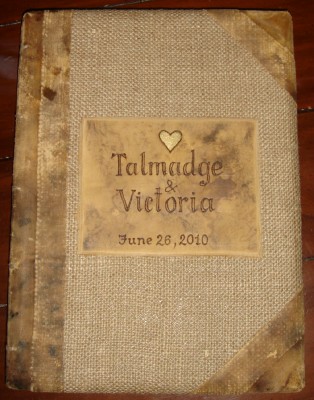Want a Unique Guest Book :  wedding guest book GuestBook4 4