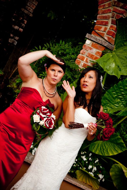 Fav photo on you and your girls on your wedding day.... :  wedding 473 Cindie  Greg