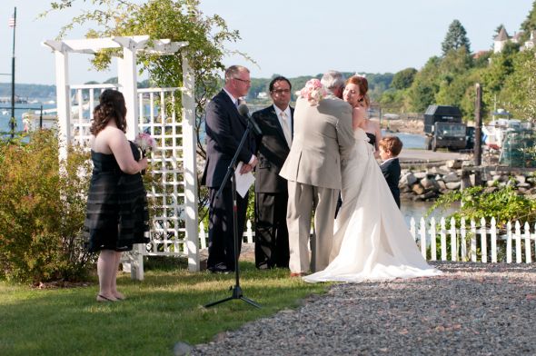 What was you're emtion while walking down the isle to your groom? :  wedding GabRonWed 231