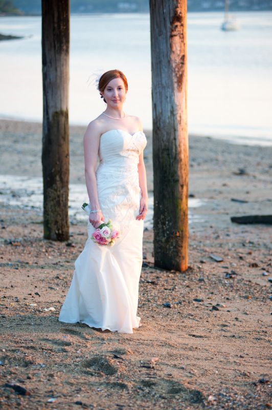 Redhead brides show us pictures in your gowns :) :  wedding redheads wedding gowns GabRonWed 598