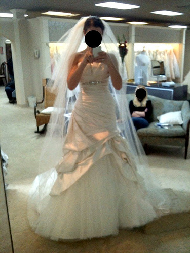 Anyone wearing or worn Mermaid style Dresses? :  wedding Pronovias Megan