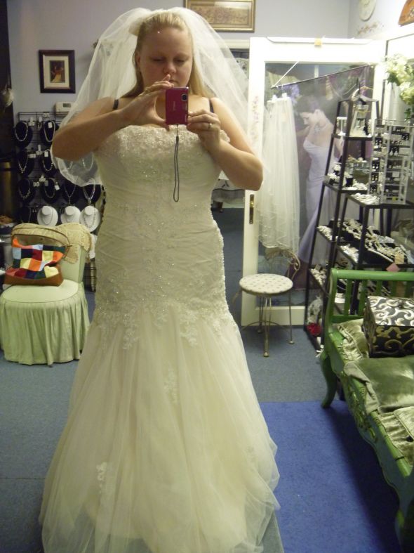 Full-figured...mermaid/trumpet/fit & flare? YES!! : wedding P1010282