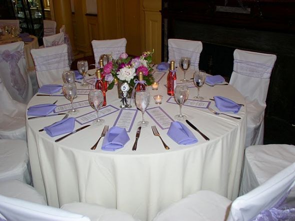 My DIY menu - need the bees' help  :) :  wedding Table