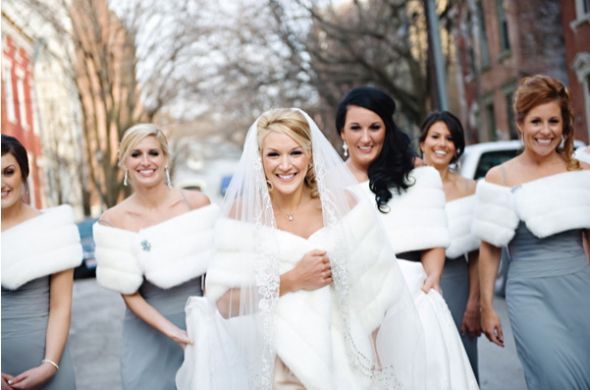 Shawls with bridesmaid dresses. :  wedding 610
