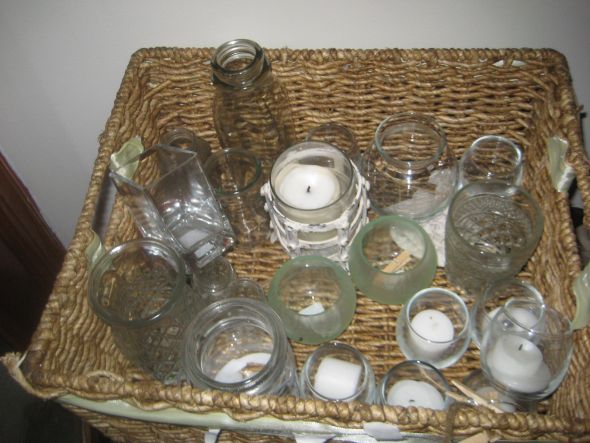 Rustic Brides & Blue and Yellow Brides! :  wedding rustic mason jars birch blue yellow pink reception To Sell 017