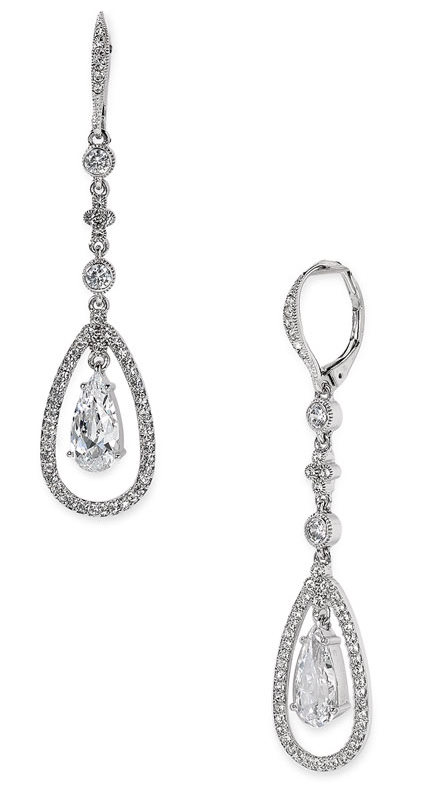finally my happy ending! (dress NO regret!) :  wedding enzoani cambridge Earrings 2