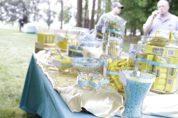 My May 7th wedding :  wedding outdoor blue yellow may 7 2011 1 davidson north carolina  MG 9973