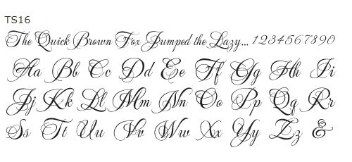 Fonts, fonts, and more fonts...agh! :  wedding Favorite Font 3