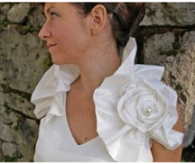 Show off your Bolero/Shrug photos ! :) :  wedding bolero Picture 24