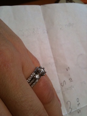 Does anyone have pave settings?  Can you show me? :  wedding Photo