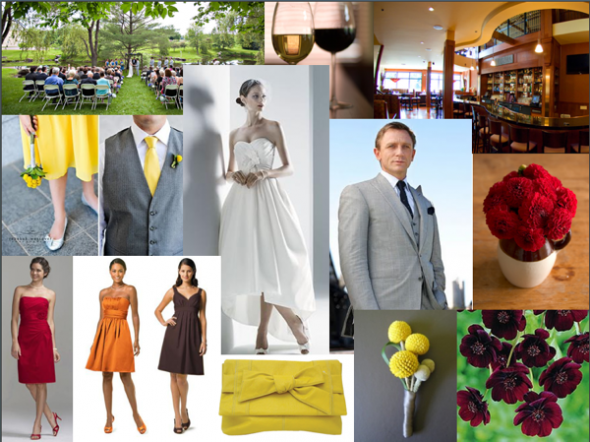 Oct 2010 Brides! What are your colors? Looking for inspiration :) :  wedding october 2010 colors Inspiration Board1