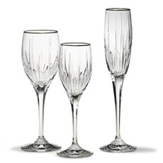 Show us your formal china, flatware, and stemware! :  wedding sterling flatware stemware crystal china china pattern registry gifts dinnerware pictures Glasses