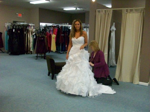 Finally pictures of my dress!!!!! :  wedding April 2011 125