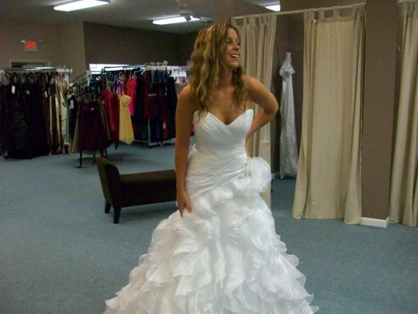 Finally pictures of my dress!!!!! :  wedding April 2011 130