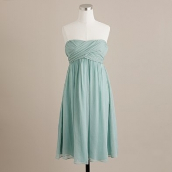 Got all my bridesmaids dresses ordered today! So excited! :  wedding jcrew taryn bridesmaids J Crew Taryn  Dusty Shale  Sizes 2   4 Bridesmaids 11256 View0 340x600