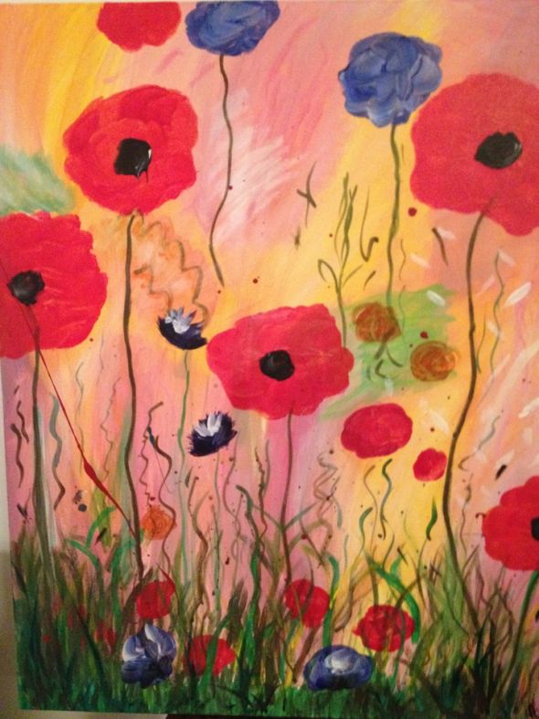 Curious...how much would you pay for this painting? :  wedding Photo2