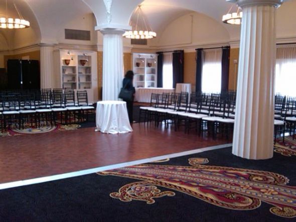 Do you have a unique venue? : wedding aquarium wedding venue unique Ballroom