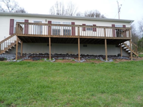 Yard & Deck Improvements so far ...PIC HEAVY :  wedding Front Of House