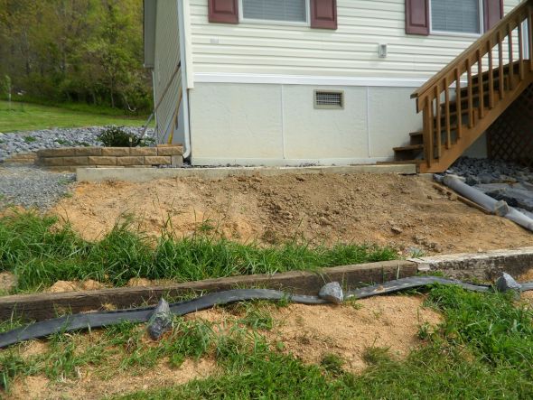 Yard & Deck Improvements so far ...PIC HEAVY :  wedding Our Problem Area