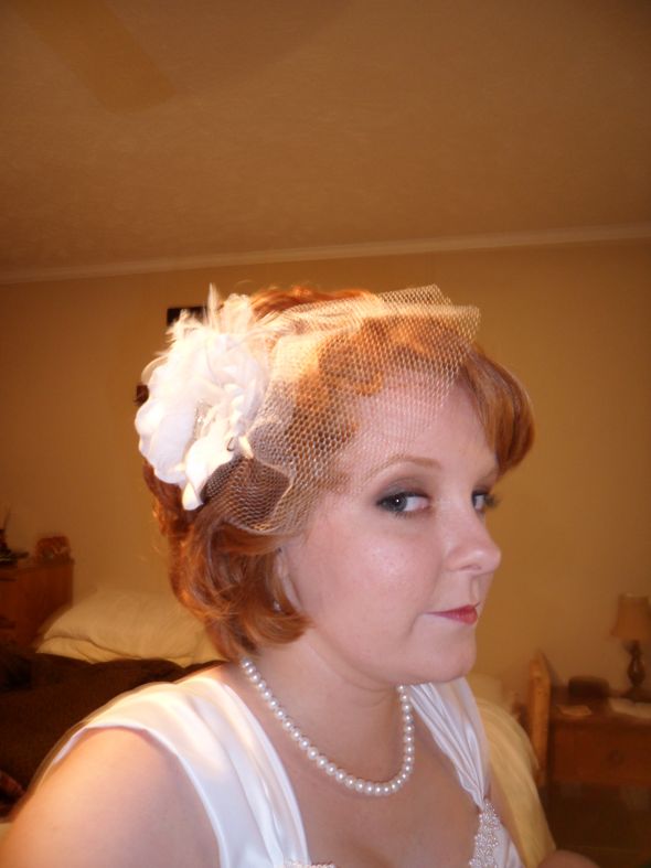 Hair/Makeup Trial & Dress pics.. full look :  wedding SAM 0607