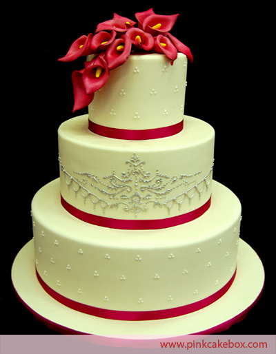 Your Cake - How much and do you have a photo? :) :  wedding Cake1112