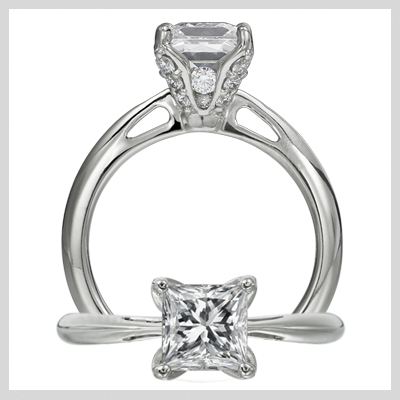Diamonds on the prongs :  wedding ring engagement ring prongs diamonds 1237408467 1PCZ3279ARP